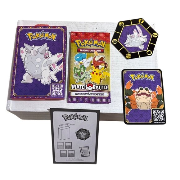 McDonalds 2023 Pokémon Trading Card Game Match & Battle Set - Picture 1 of 8